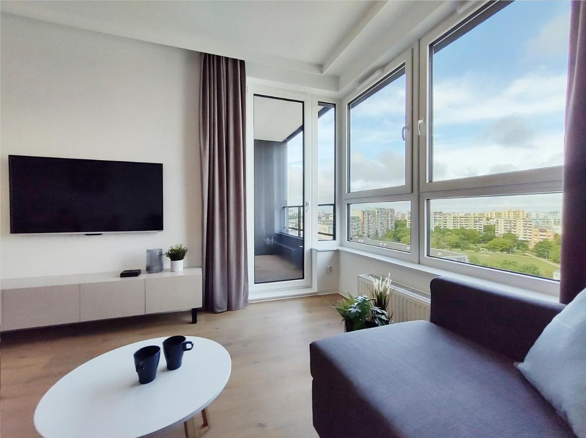 Elegant 3City Apartment With Parking In Gdansk By Noclegi Renters Exterior foto